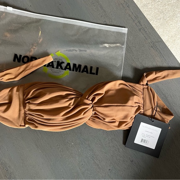 Norma Kamali Johnny D Bra Bandeau Top - Picture 7 of 8